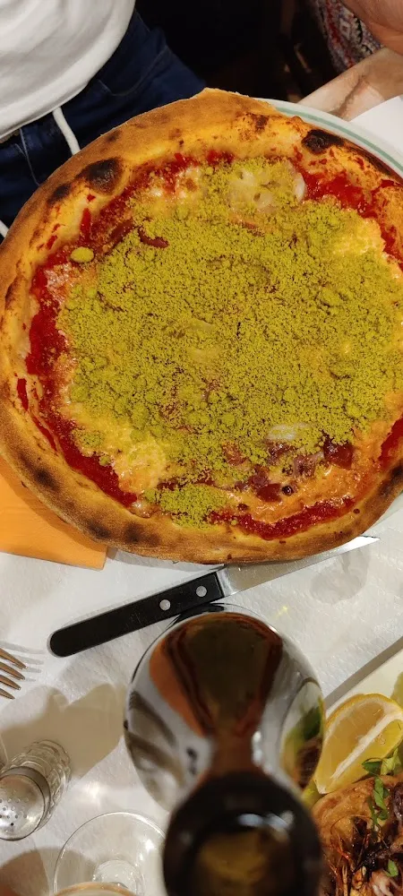 Pizza Recouverte de Pistaches